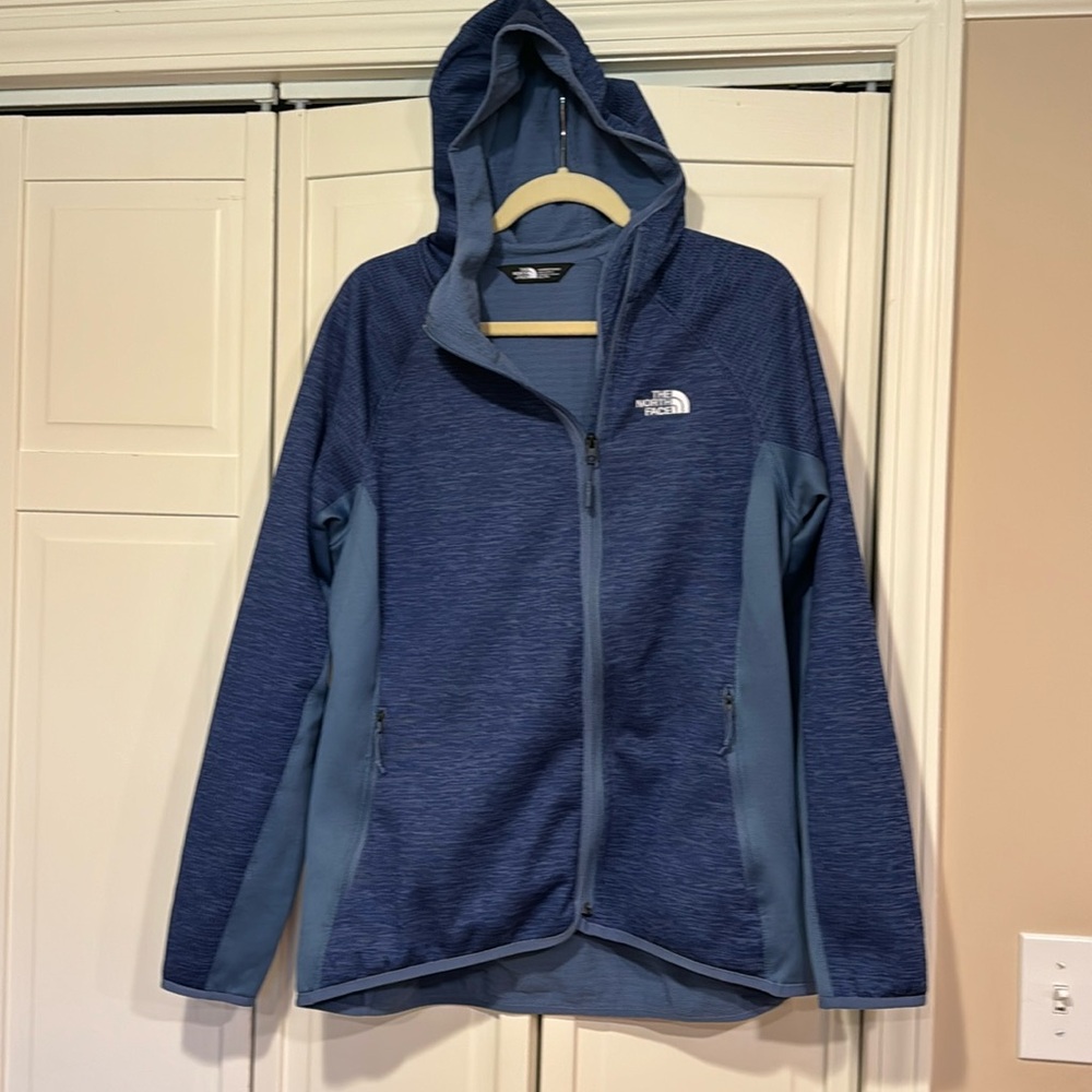 Northface women’s hoodie full zip, size XL